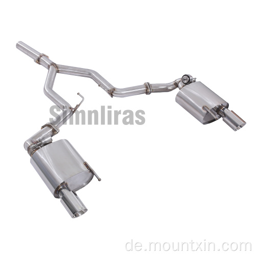 Abgas -Katzensystem für Ford Mustang 2.3T